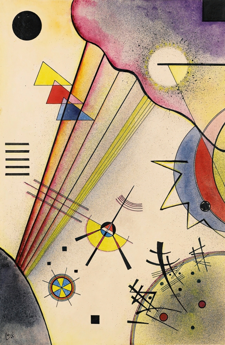 Deutliche Verbindung by Wassily Kandinsky
