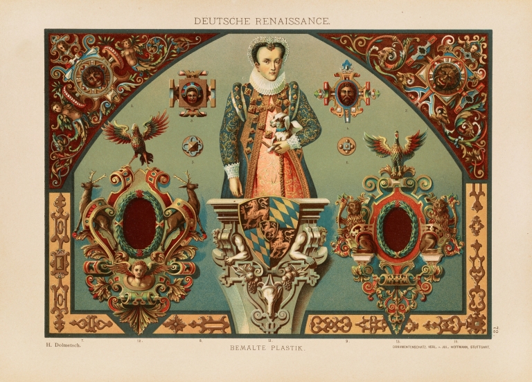 Deutsche Renaissance – Bemalte Plastik by Heinrich Dolmetsch