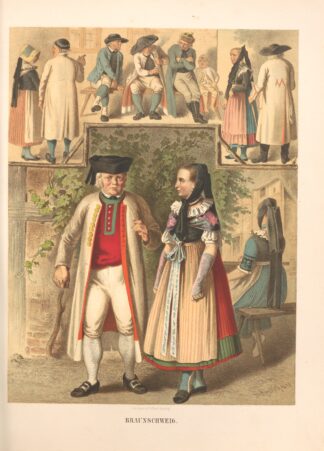 Deutsche Volkstrachten Pl.30 by Albert Kretschmer