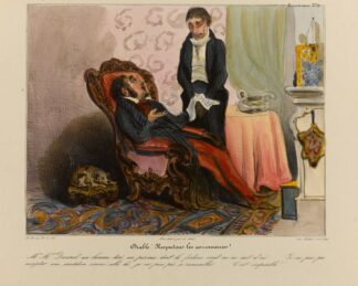 Diable Respectons les convenances by Honoré Daumier