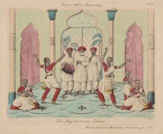 Die Bajaderen aus Indien by Johann Christian Schoeller