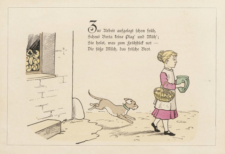 Die brave Berta und die böse Lina Pl.03 by Lothar Meggendorfer