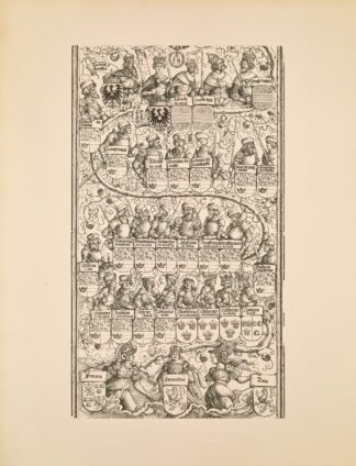 Die Ehrenpforte des Kaisers Maximilian I Pl.12 by Eduard Chmelarz
