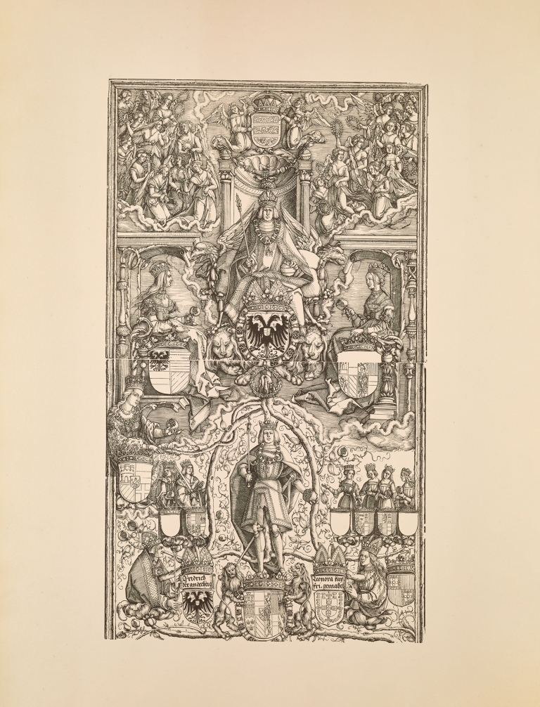 Die Ehrenpforte des Kaisers Maximilian I Pl.13 by Eduard Chmelarz