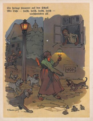 Die Heinzelmännchen Pl.14 by Fritz Gareis jr.