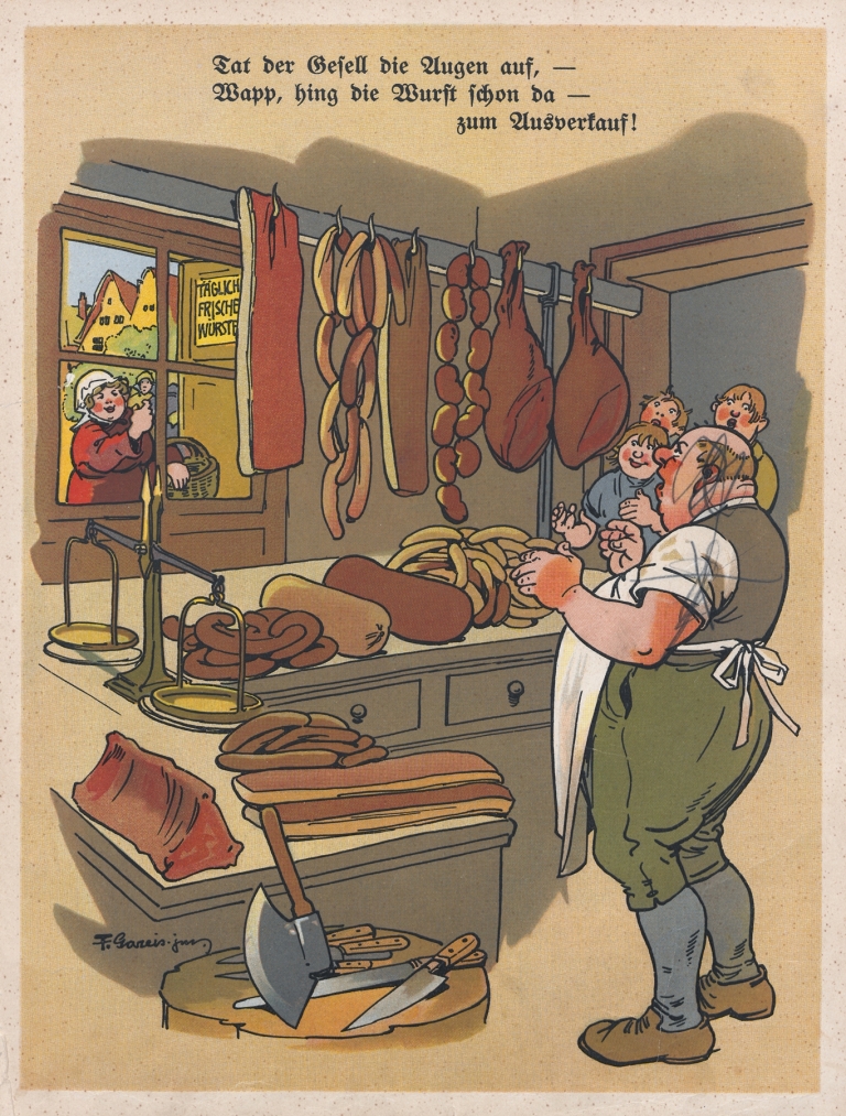 Die Heinzelmännchen Pl.8 by Fritz Gareis jr.