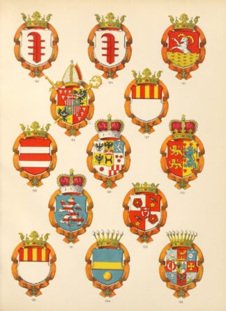 Die Ritter des Koniglich Preussichen Hohen Ordens Pl.17 by W. Moeser