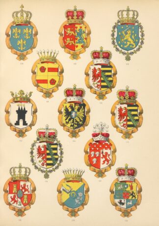 Die Ritter des Koniglich Preussichen Hohen Ordens Pl.42 by W. Moeser