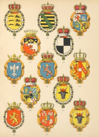Die Ritter des Koniglich Preussichen Hohen Ordens Pl.50 by W. Moeser