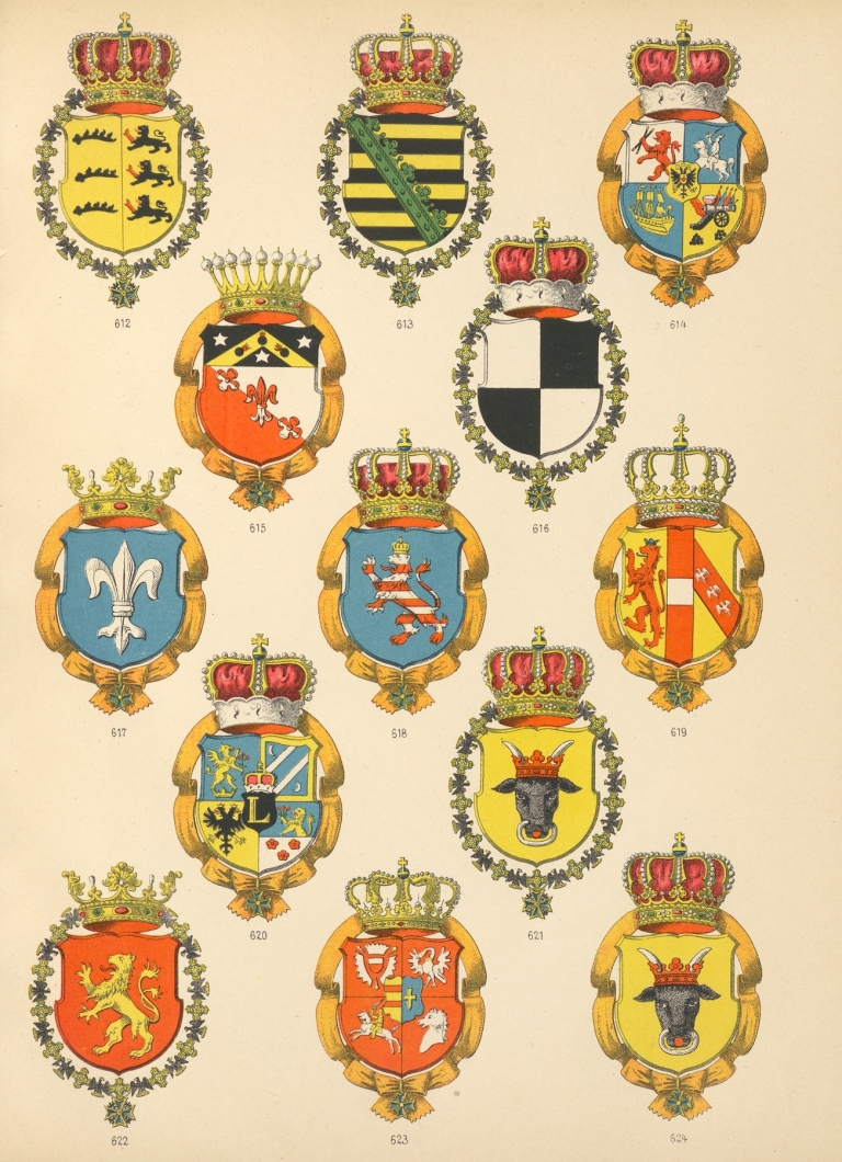 Die Ritter des Koniglich Preussichen Hohen Ordens Pl.50 by W. Moeser