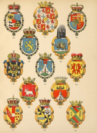 Die Ritter des Koniglich Preussichen Hohen Ordens Pl.63 by W. Moeser