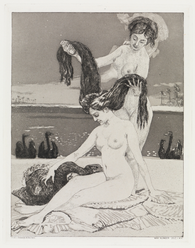 Die Schwäne by Max Klinger