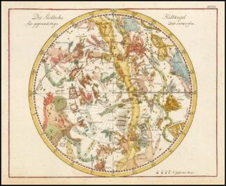 Die Südliche Halbkugel für gegenwärtige Zeit entworfen by Johann Elert Bode