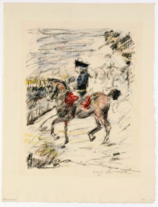 Die Wachtparade by Lovis Corinth