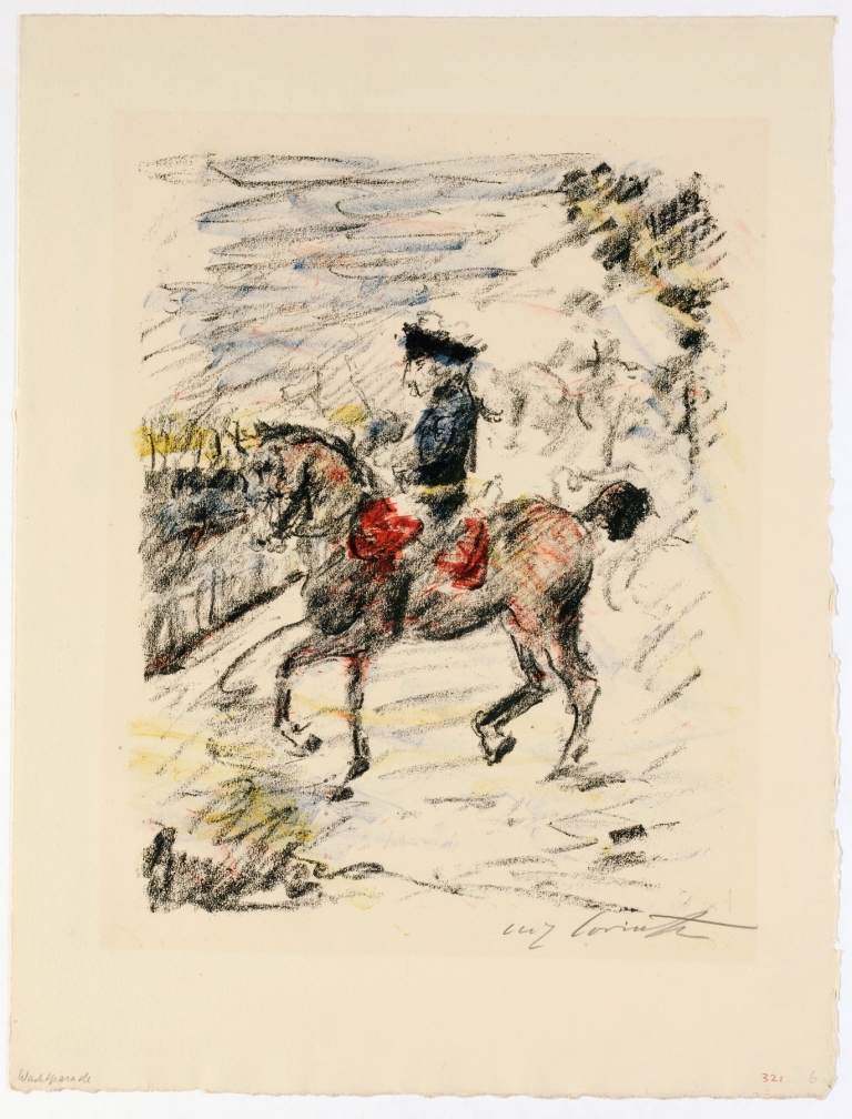 Die Wachtparade by Lovis Corinth