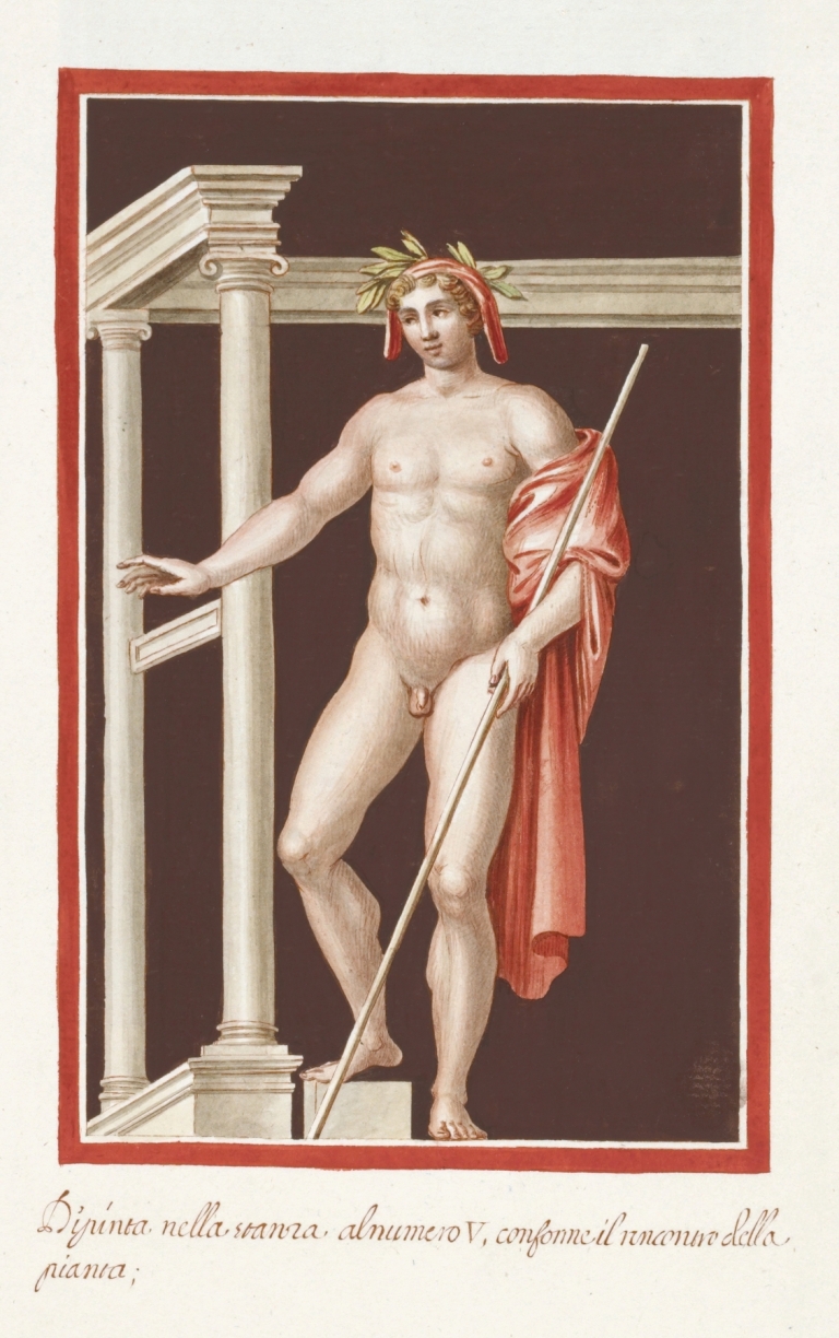 Dipinta nella stanza al numero V, conforme il contro della pianta. by Pierre-Jean Mariette