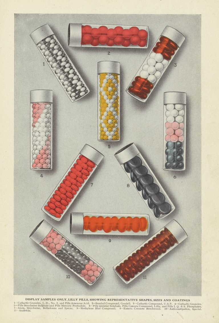 Display samples only, Lilly Pills by Eli Lilly & Company