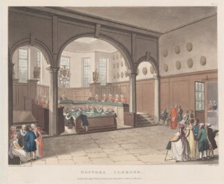 Doctors’ Commons by Thomas Rowlandson