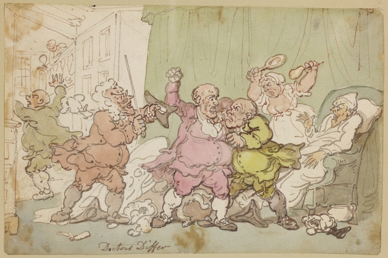 Doctors differ by Thomas Rowlandson