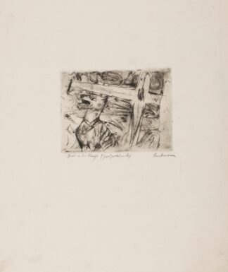 Dog in the Night by Max Beckmann