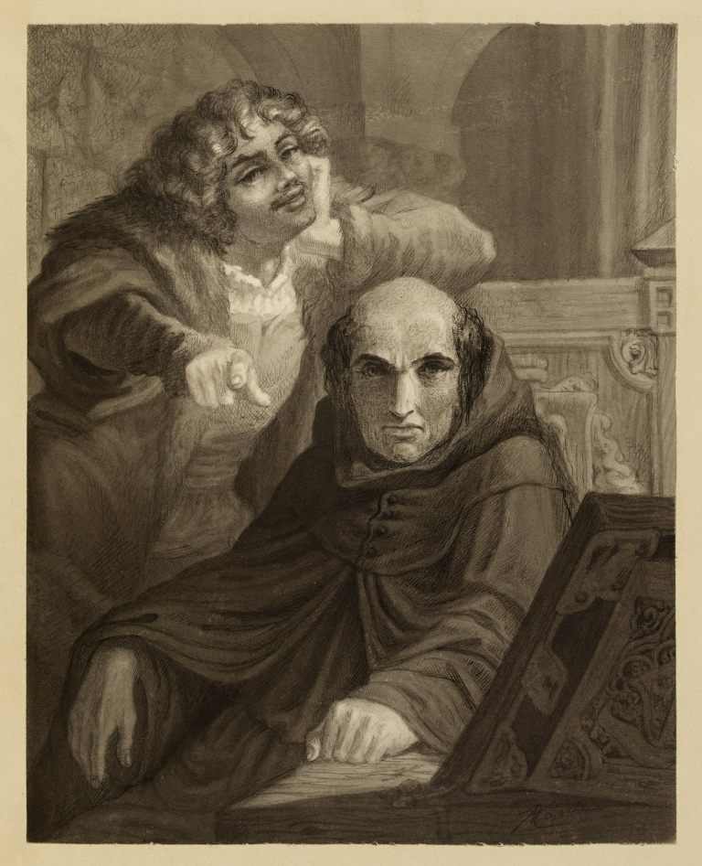 Dom Claude et l’écolier by Victor Masson