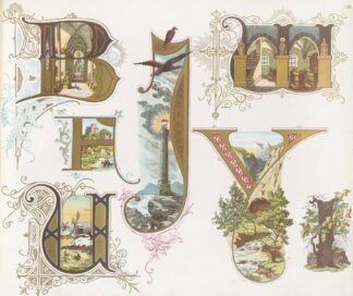 Dondorf’s Alphabete Pl.25 by Bernhard Dondorf
