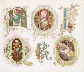 Dondorf’s Alphabete Pl.34 by Bernhard Dondorf