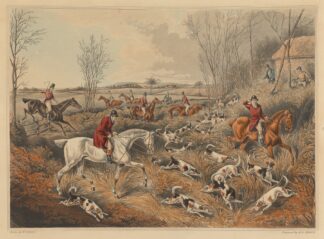 Drawing the Cover by Henry Thomas Alken