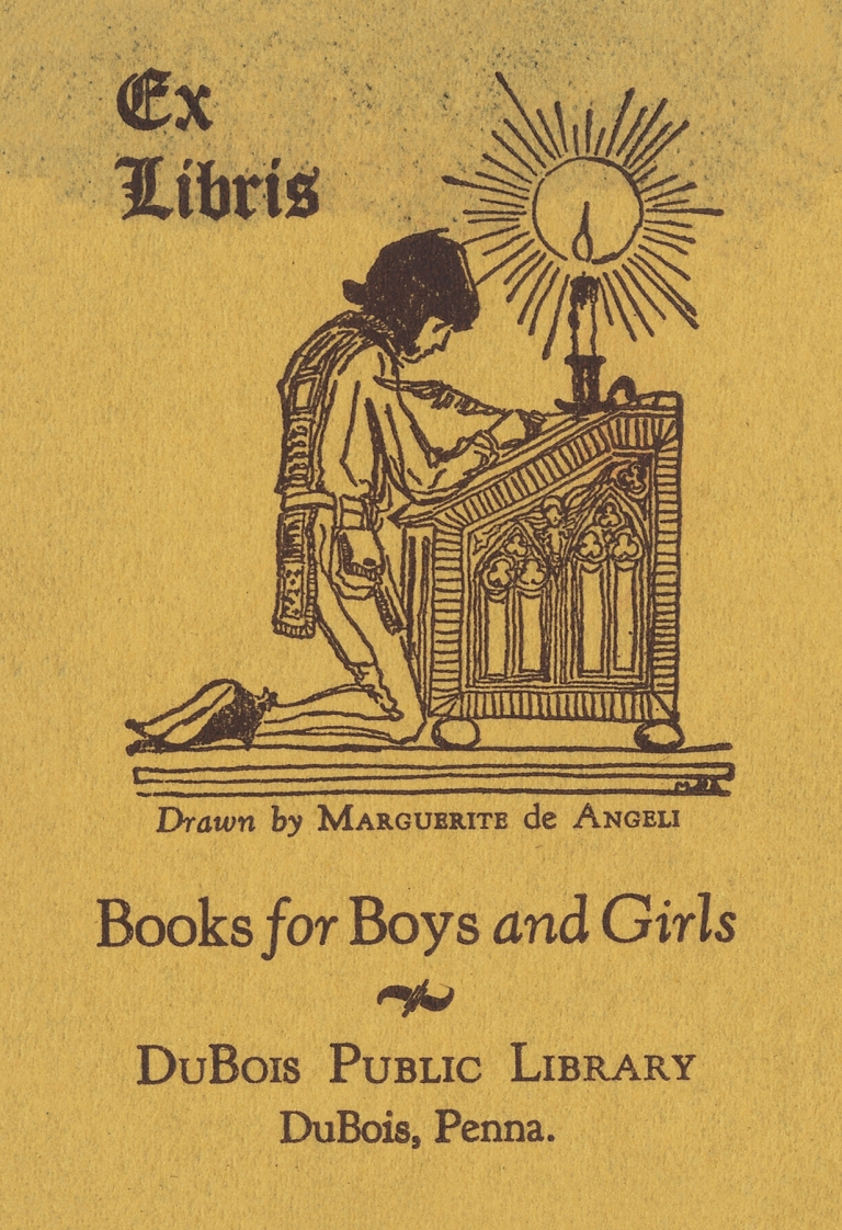 Dubois Public Library by Marguerite De Angeli