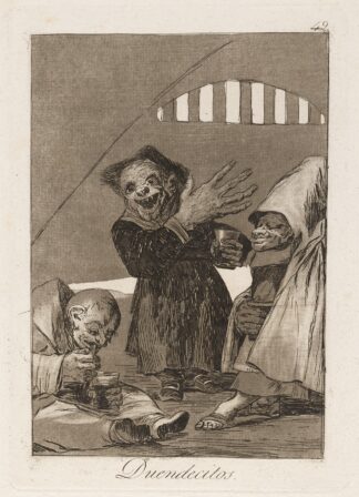 Duendecitos. by Francisco de Goya