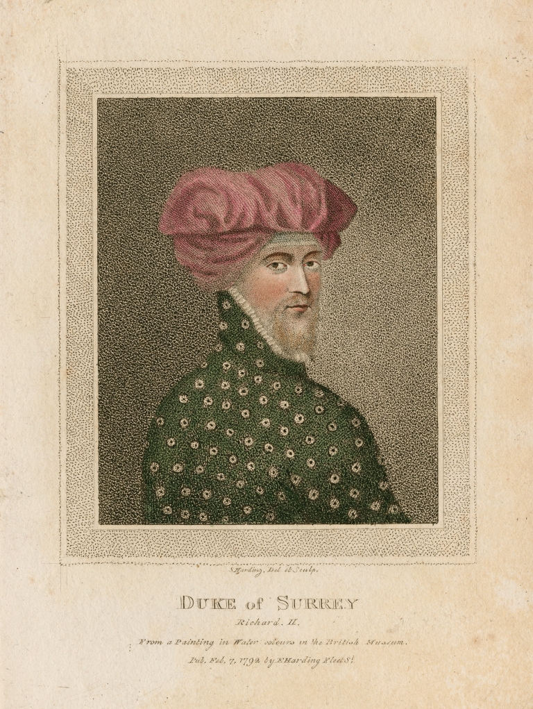 Duke of Surrey, Richard II by Sylvester Harding