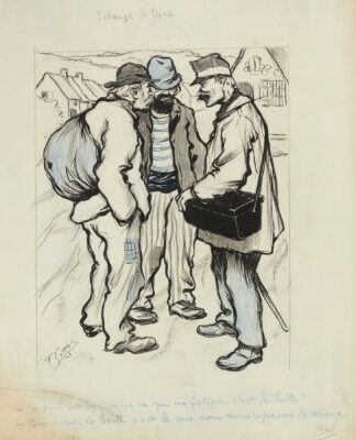 Échange de vues by Fernand Louis Gottlob