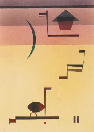 Eckig by Wassily Kandinsky