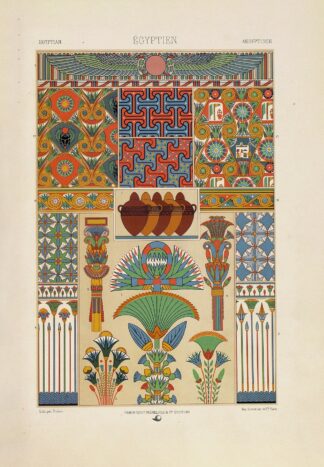 Égyptien by Auguste Racinet