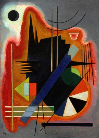 Einige Spitzen by Wassily Kandinsky