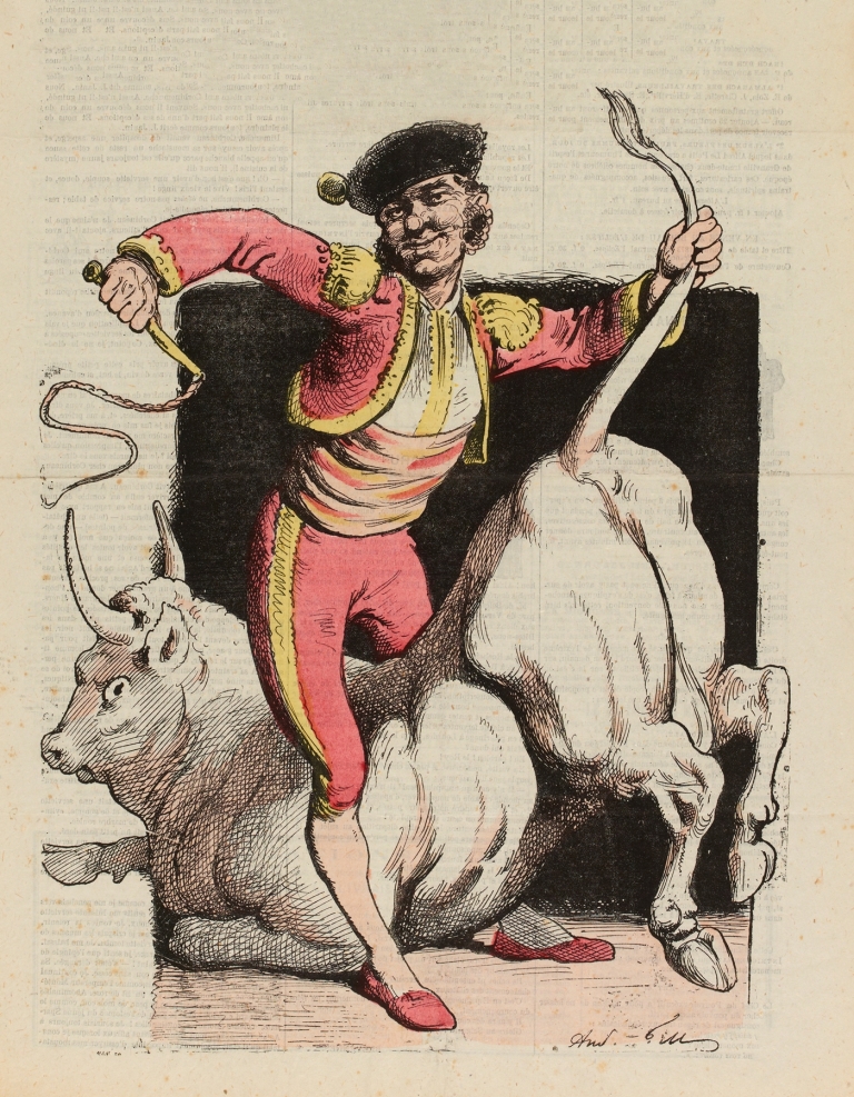 El Torreador, par Gill by André Gill