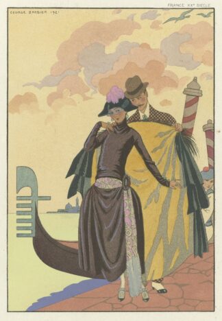 Elle et Lui ; France XXe siècle by George Barbier