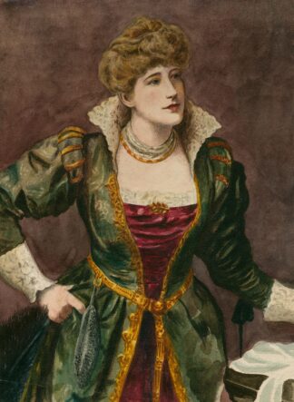Ellen Terry as Beatrice [in Shakespeare’s Much ado about nothing] by Anonymous