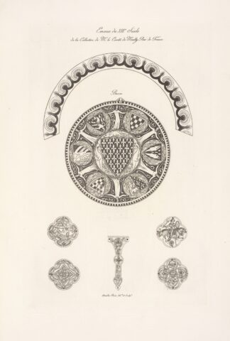 Émaux du XIIIe. siècle de la collection de Mr. le comte de Mailly, pair de France. by Nicolas Xavier Willemin
