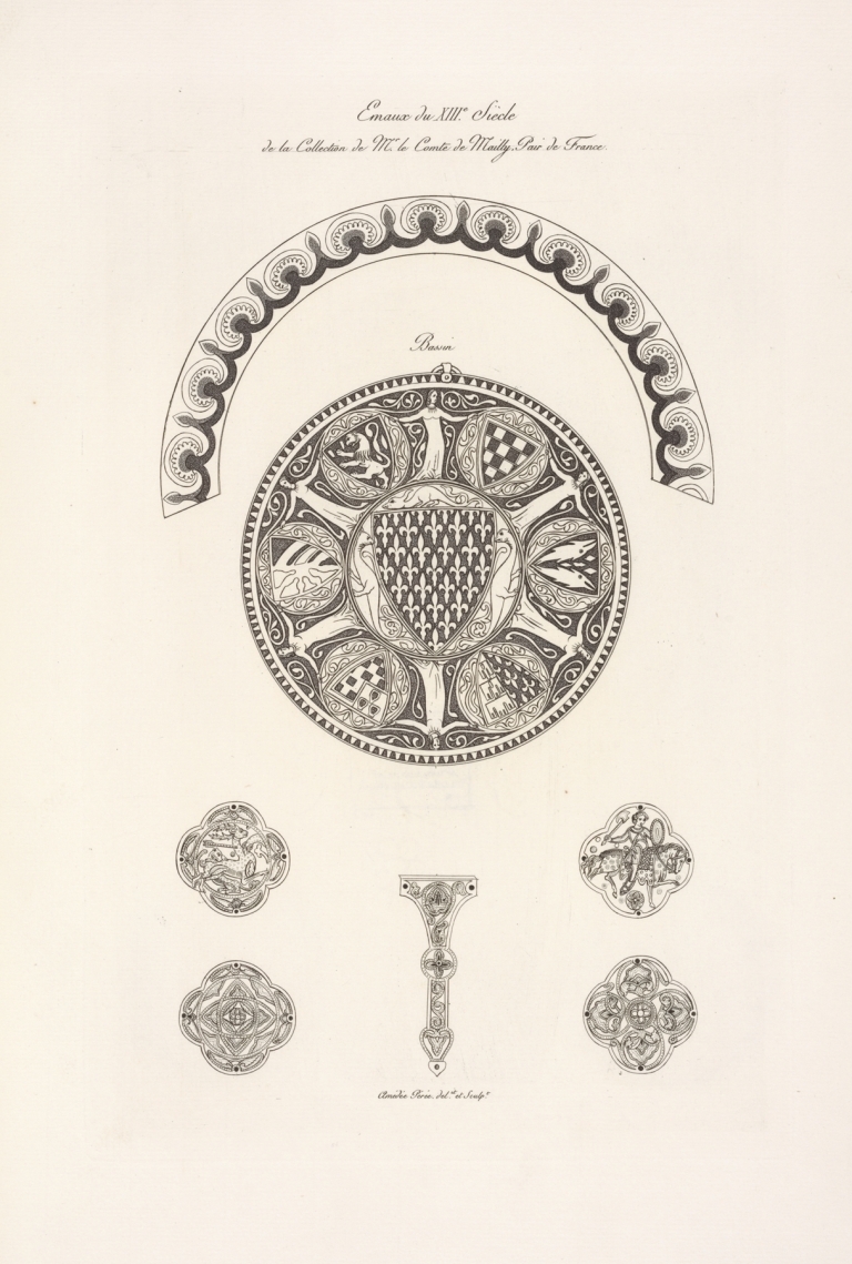 Émaux du XIIIe. siècle de la collection de Mr. le comte de Mailly, pair de France. by Nicolas Xavier Willemin