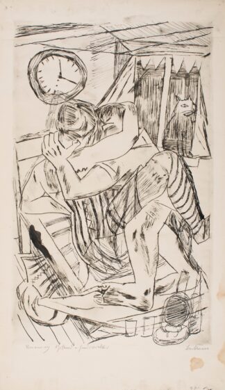 Embrace by Max Beckmann