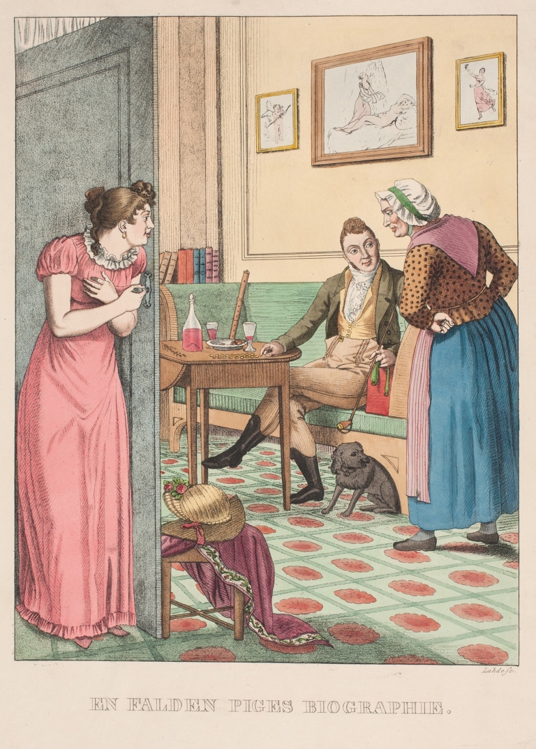En falden piges biografi. Nr 2 by Gerhard Ludvig Lahde