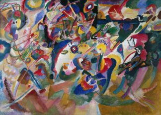 Entwurf 3 zu ‘Komposition VII’ by Wassily Kandinsky