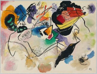Entwurf zu ‘Komposition VII’ by Wassily Kandinsky