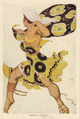 Ephebe in ‘Narcisse’ by Léon Bakst