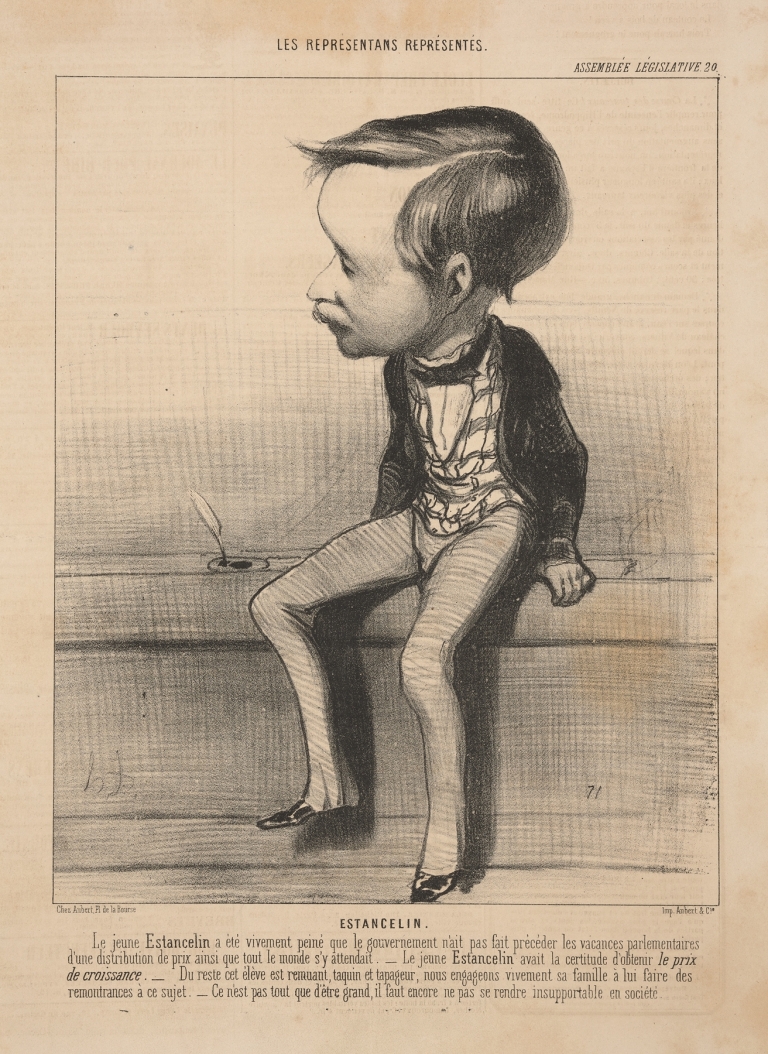 Estancelin by Honoré Daumier
