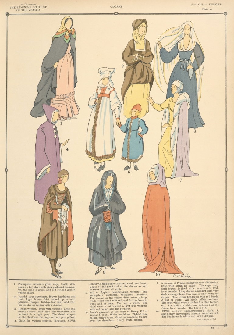 Europe – Cloaks by Paul Louis de Giafferri