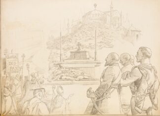 Europe Sacrifices to the Prince of Peace by Otho Cushing
