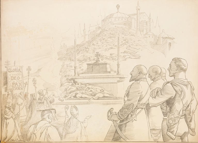 Europe Sacrifices to the Prince of Peace by Otho Cushing