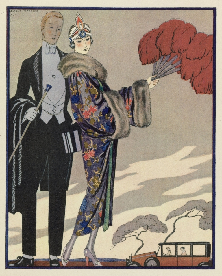 Evening Attire.. by George Barbier